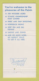 Matchbook Cover - Grand Hotel Point Clear AL 30 Strike