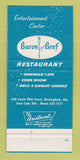 Matchbook Cover - Parliament House Motor Hotel Birmingham AL 30 Strike