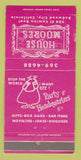 Matchbook Cover - Hosue Moores Redwood City CA Gifts Jokes WEAR 30 Strike