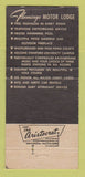 Matchbook Cover - Flamingo Motor Lodge Palo Alto CA WEAR 30 Strike