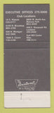 Matchbook Cover - Millionaires' Club Chicago IL WEAR 30 Strike