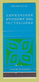 Matchbook Cover - 1964 New York World's Fair Festival Restaurant 30 Strike
