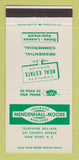 Matchbook Cover - Mendenhall Moore Insurance Real Estate High Point NC 30 Strike