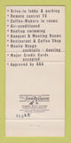 Matchbook Cover - Desert Sahara Motor Lodge Spokane WA 30 Strike