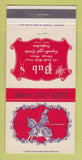 Matchbook Cover - Pub Restaurant Chicago IL 30 Strike