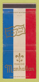 Matchbook Cover - Francois' Manhattan Restaurant Long Beach CA WEAR 30 Strike