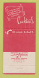 Matchbook Cover - Francois' Manhattan Restaurant Long Beach CA WEAR 30 Strike