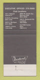 Matchbook Cover - Millionaires' Club Chicago IL WEAR 30 Strike