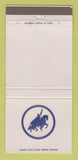 Matchbook Cover - St Louis MO Terminals Corp 30 Strike