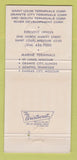 Matchbook Cover - St Louis MO Terminals Corp 30 Strike