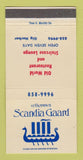 Matchbook Cover - Velkommen Scandia Gaard Restaurant  30 Strike
