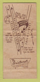 Matchbook Cover - Franciscan Motel San Francisco CA WEAR 30 Strike