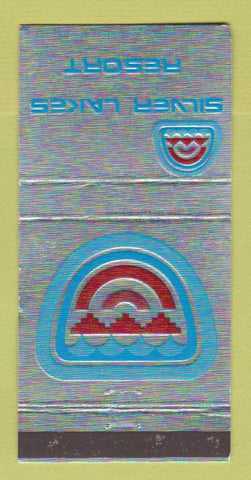 Matchbook Cover - Silver Lakes Resort Helendale CA 30 Strike