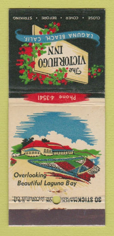 Matchbook Cover - Victor Hugo Inn Laguna Beach CA 30 Stick