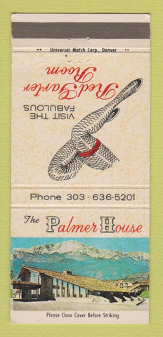 Matchbook Cover - Palmer House Colorado Springs 30 Strike