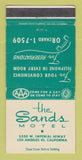 Matchbook Cover - Sands Motel Los Angeles CA 30 Strike