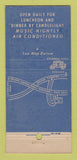 Matchbook Cover - Viennese Coach Restaurant Syosset LI NY 21 Strike Feature