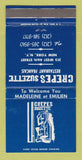 Matchbook Cover - Crepes Suzette Restaurant New York City 30 Strike