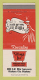 Matchbook Cover - Village Inn Pancake House Oklahoma City OK 30 Strike