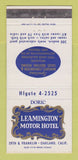 Matchbook Cover - Leamington Motor Hotel Oakland CA WEAR 30 Strike