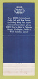 Matchbook Cover - Leamington Motor Hotel Oakland CA WEAR 30 Strike
