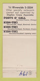 Matchbook Cover - Sheraton Ports o Call Dallas TX 30 Strike