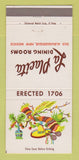 Matchbook Cover - La Placita Mexican Restaurant Albuquerque NM 30 Strike