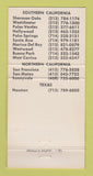 Matchbook Cover - Hungry Tiger Restaurant Hollywood Palm Springs CA 30 Strike