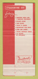 Matchbook Cover - E'Questre Inn Burbank CA 30 Strike