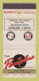 Matchbook Cover - Paniplus Bread? Glenn Hargrave Kansas City MO 30 Stick