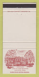 Matchbook Cover - Wheatland Home of James Buchanan Lancaster PA 30 Strike