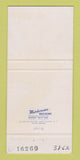 Matchbook Cover - Saxton Funeral Home Lakewood OH WEAR 30 Strike