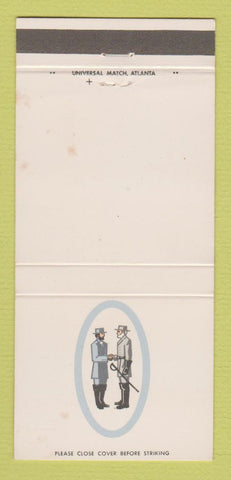 Matchbook Cover - Mason Dixon Lines Trucking General Lee Grant WEAR 30 Strike