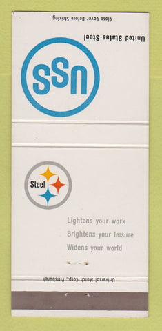 Matchbook Cover - USS United States Steel 30 Strike