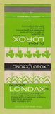 Matchbook Cover - Dupont Lorox for Soybeans 30 Strike