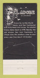 Matchbook Cover - El Adobe San Juan Capistrano CA 30 Strike