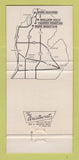 Matchbook Cover - Boyne Country Ski Golf Boyne Highlands MI 30 Strike