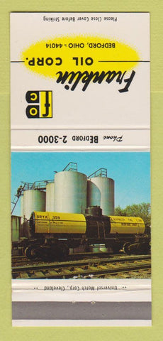 Matchbook Cover - Franklin Oil Corp Bedford OH 30 Strike