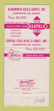 Matchbook Cover - Klindworth Seed Farms Carrington ND 30 Strike