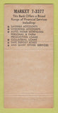 Matchbook Cover - 1st National Bank Southern MD Upper Marlboro MD RED 30 Strike