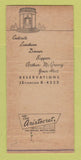 Matchbook Cover - Llewellyn Farms Morris Plains NJ WEAR 30 Strike