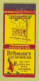 Matchbook Cover - Rothmann's East Norwich Inn LI NY WEAR 30 Stick