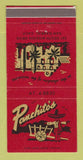 Matchbook Cover - Panchito's San Gabriel CA Mexican Food WEAR 30 Strike