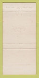 Matchbook Cover - Chez When Piano Bar New Orleans LA WEAR 30 Strike