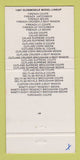 Matchbook Cover - Hawkins Chevrolet Oldsmobile Danville PA WEAR 30 Strike