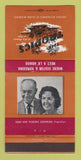 Matchbook Cover - The Tropics Hilo Hawaii WEAR 30 Strike
