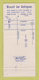 Matchbook Cover - Biscuit Jar Antiques San Francisco CA 30 Strike