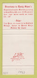 Matchbook Cover - Emily Shaw's Inn Pound Ridge NY 30 Strike