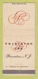 Matchbook Cover - Princeton Inn NJ 30 Strike