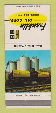 Matchbook Cover - Franklin Oil Corp Bedford OH 30 Strike